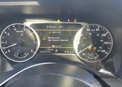 2021 Nissan Rogue Sv Fwd from USA, damaged, VIN 5N1AT3BA9MC694304